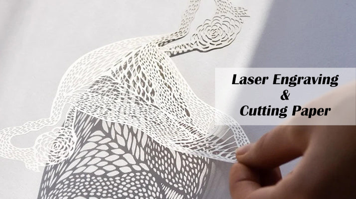 Laser-friendly Paper for printing, laser cutting and laser eingraving