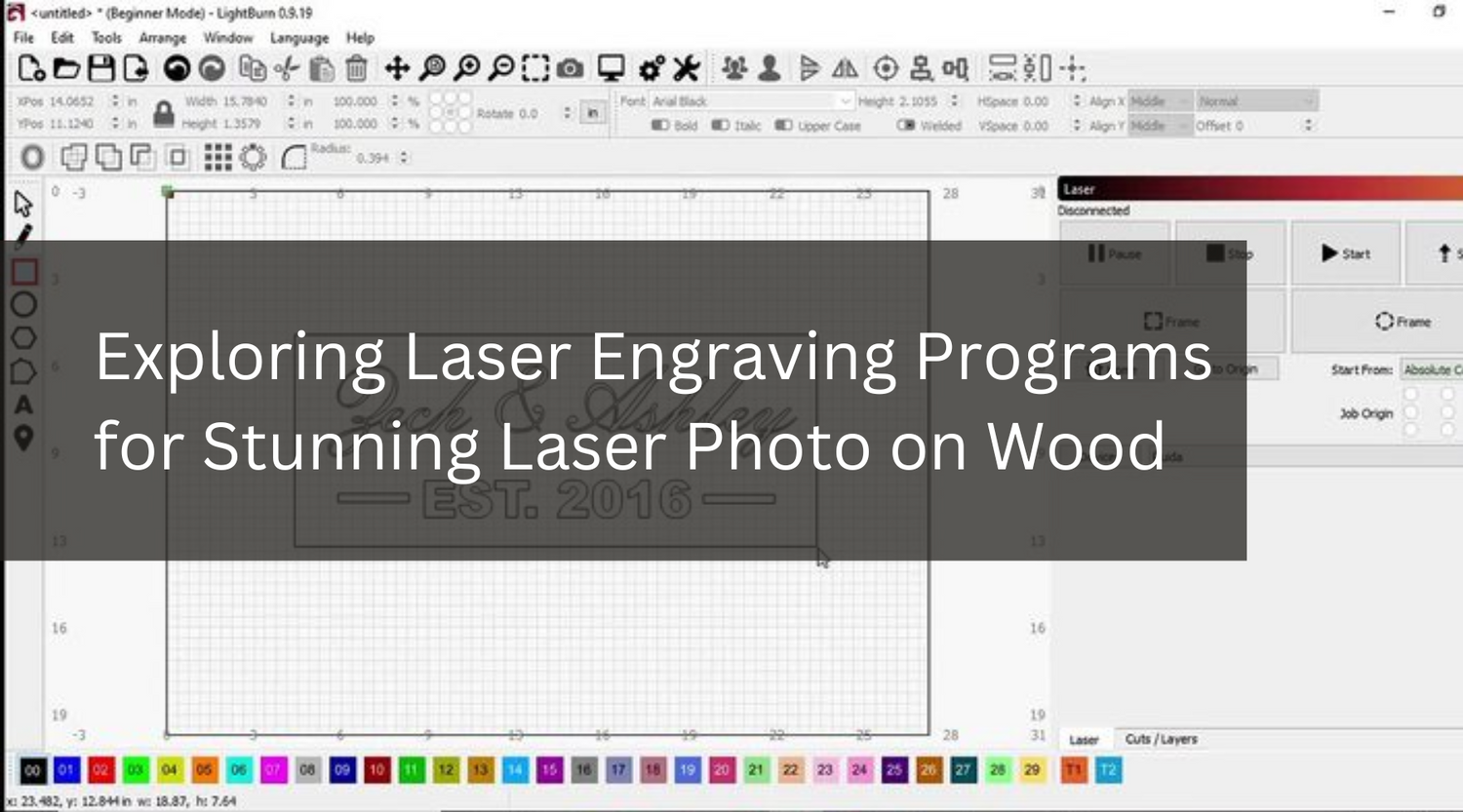 Exploring Laser Engraving Programs for Stunning Laser Photo on Wood