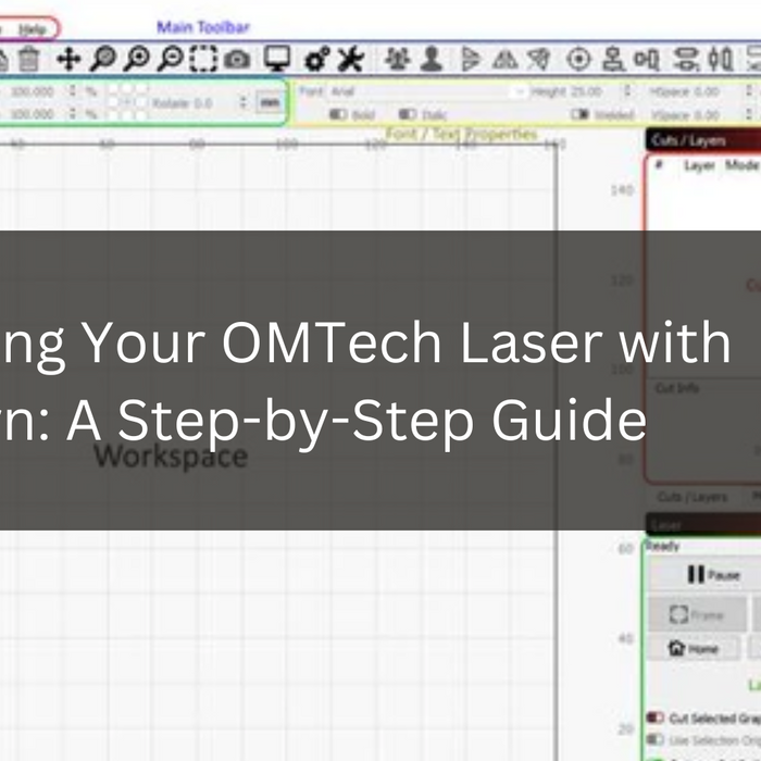 Integrating Your OMTech Laser with LightBurn: A Step-by-Step Guide
