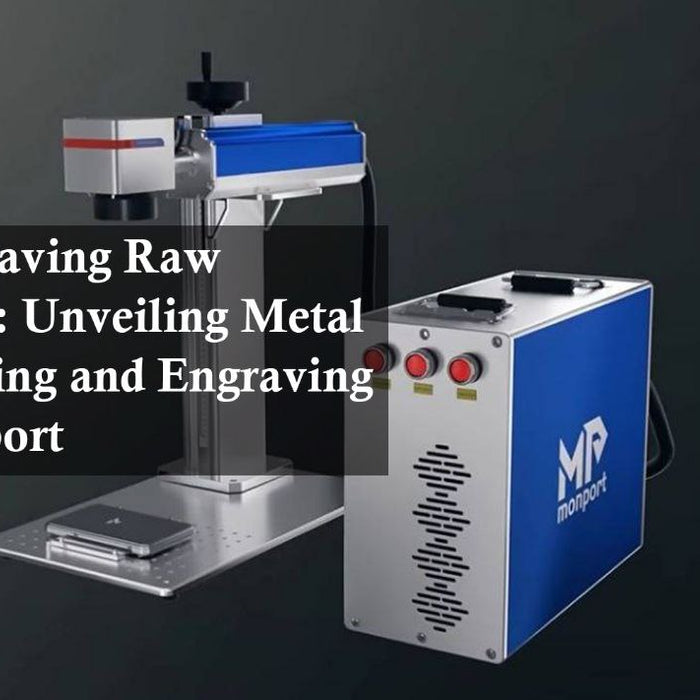 laser engraving raw aluminum