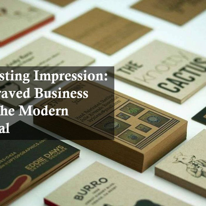 Make a Lasting Impression: Laser Engraved Business Cards for the Modern Professional