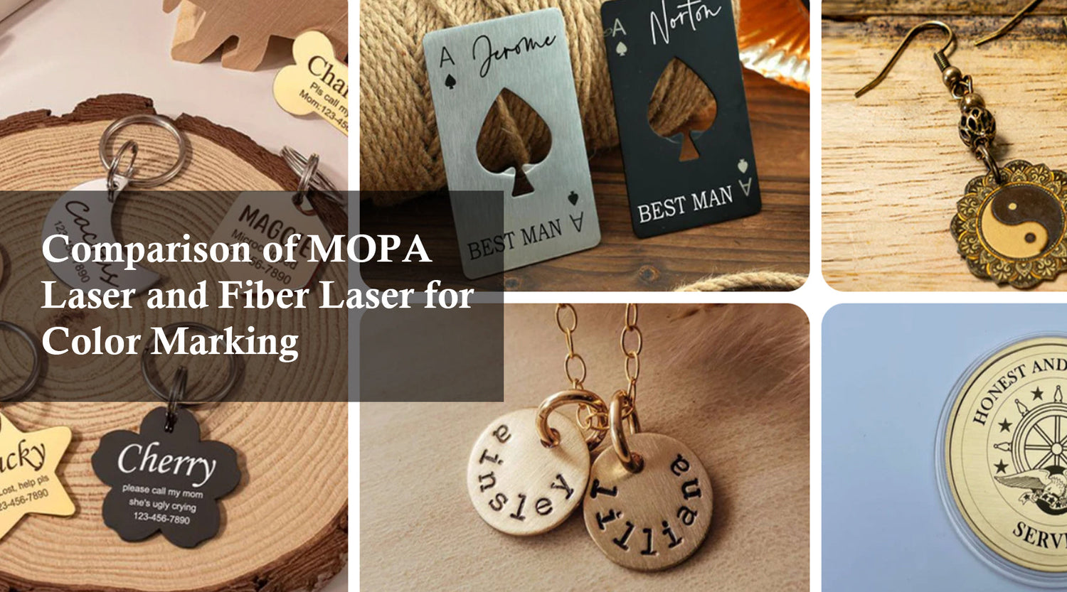 Comparison of MOPA Laser and Fiber Laser for Color Marking