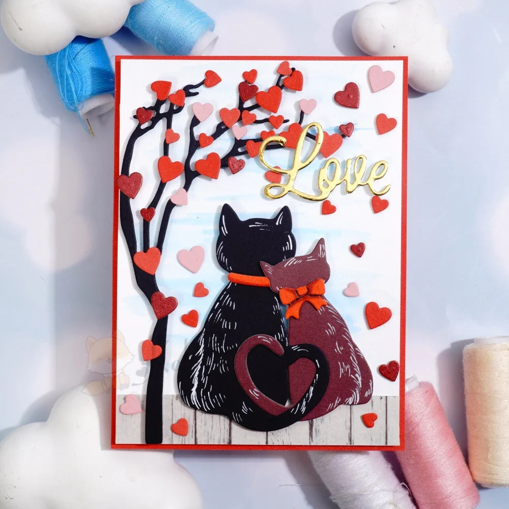 Cats under Love Tree