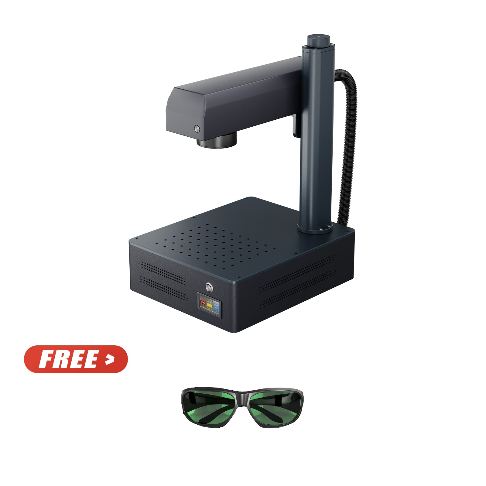 Monport GM 20W Pro Integrated Fiber Laser Engraver & Marking Machine with AutoFocus