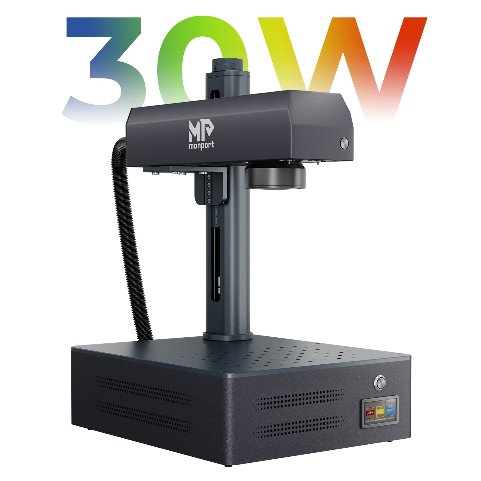 Monport GM 30W Pro MOPA fiber laser marking machine for color engraving