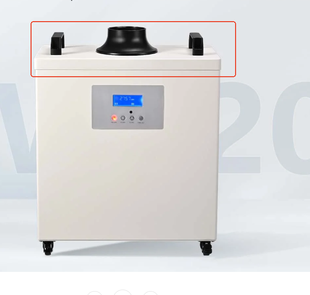 Monport Aftersales Parts | Monport 220W Laser Fume Extractor Cover