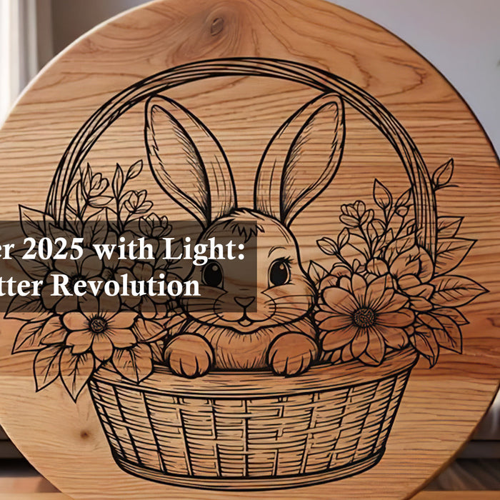 Shaping Easter 2025 with Light: The Laser Cutter Revolution