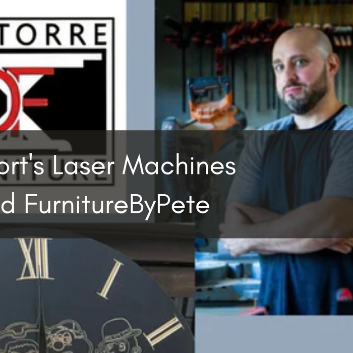 How Monport's Laser Machines Transformed FurnitureByPete