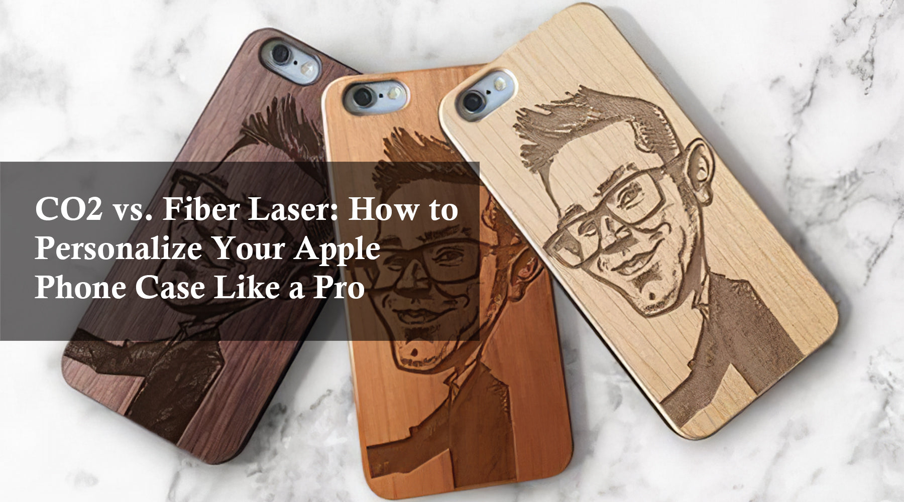 CO2 vs. Fiber Laser: How to Personalize Your Apple Phone Case Like a Pro