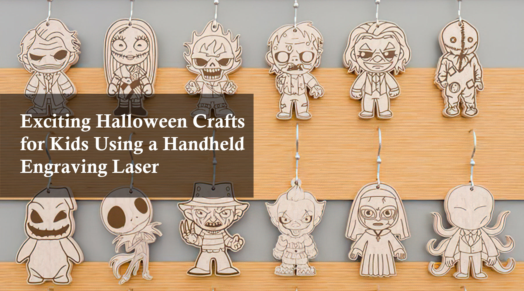 Exciting Halloween Crafts for Kids Using a Handheld Engraving Laser