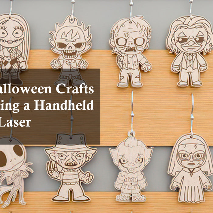 Exciting Halloween Crafts for Kids Using a Handheld Engraving Laser