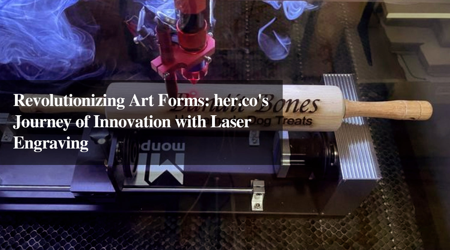 Revolutionizing Art Forms: her.co's Journey of Innovation with Laser Engraving