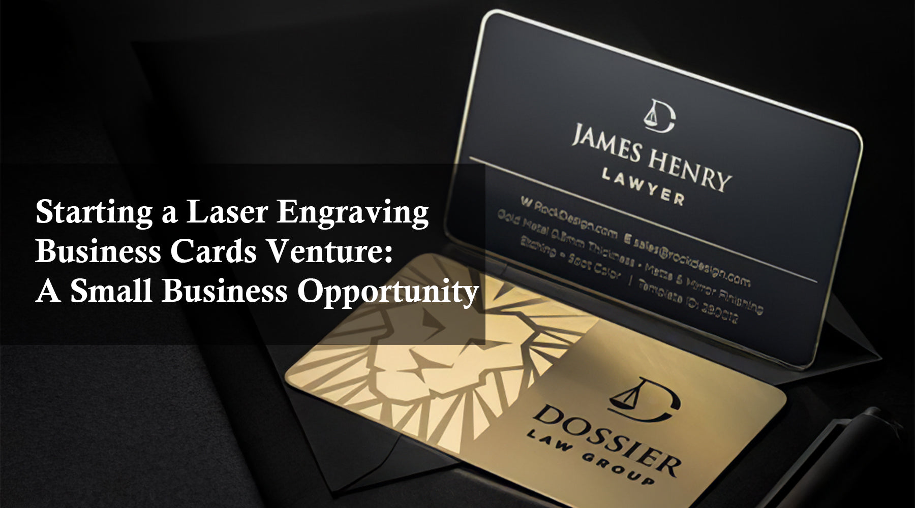 Starting a Laser Engraving Business Cards Venture: A Small Business Opportunity