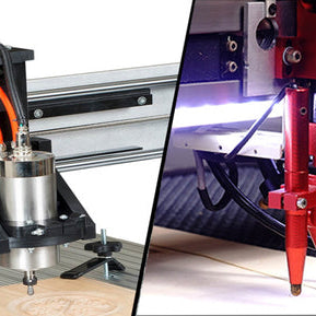 what is the difference abaetween the laser engraver machine and cnc engraver machine