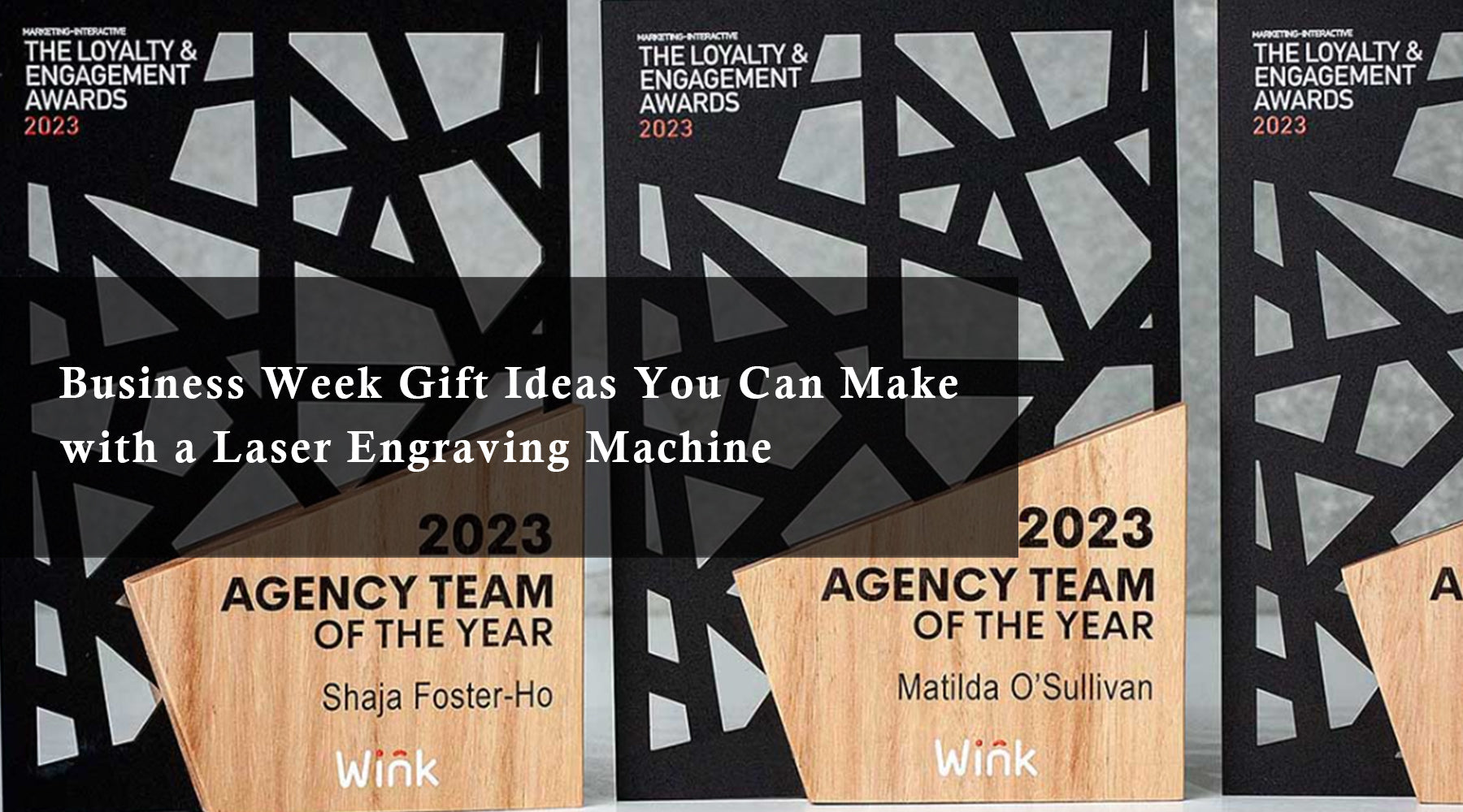 Business Week Gift Ideas You Can Make with a Laser Engraving Machine
