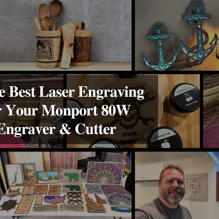 Choosing the Best Laser Engraving Software for Your Monport 80W CO2 Laser Engraver & Cutter