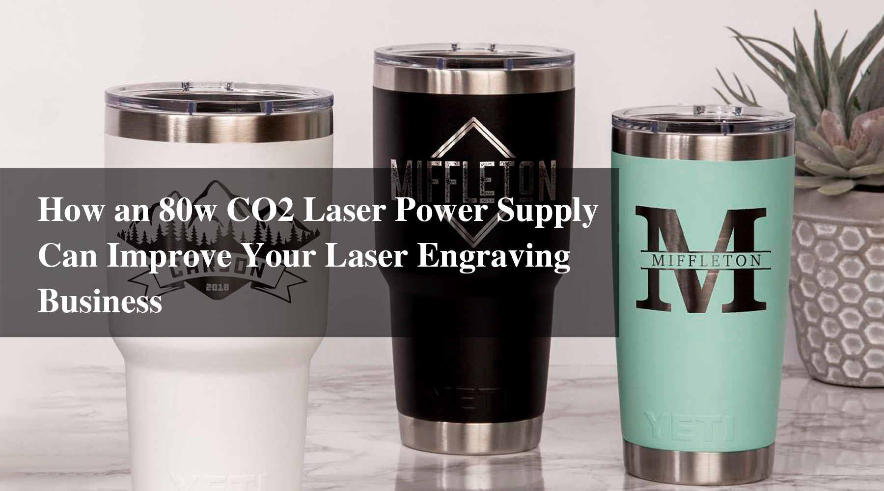 How to Laser Engrave Tumblers with Monport 80W CO2 Laser Engraving Machine