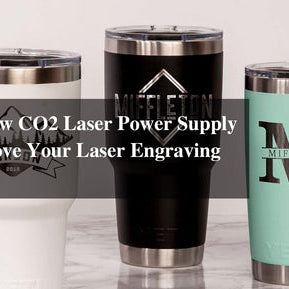 How to Laser Engrave Tumblers with Monport 80W CO2 Laser Engraving Machine