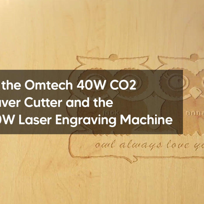 Comparing the Omtech 40W CO2 Laser Engraver Cutter and the Monport 40W Laser Engraving Machine