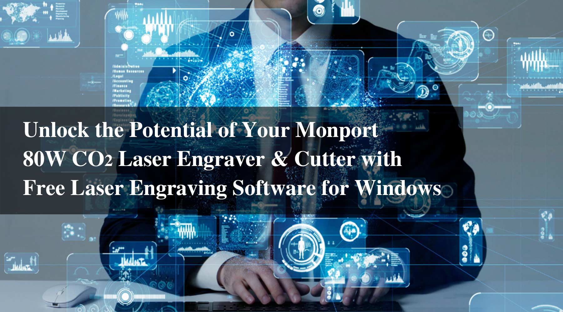 Unlock the Potential of Your Monport 80W CO2 Laser Engraver & Cutter with Free Laser Engraving Software for Windows