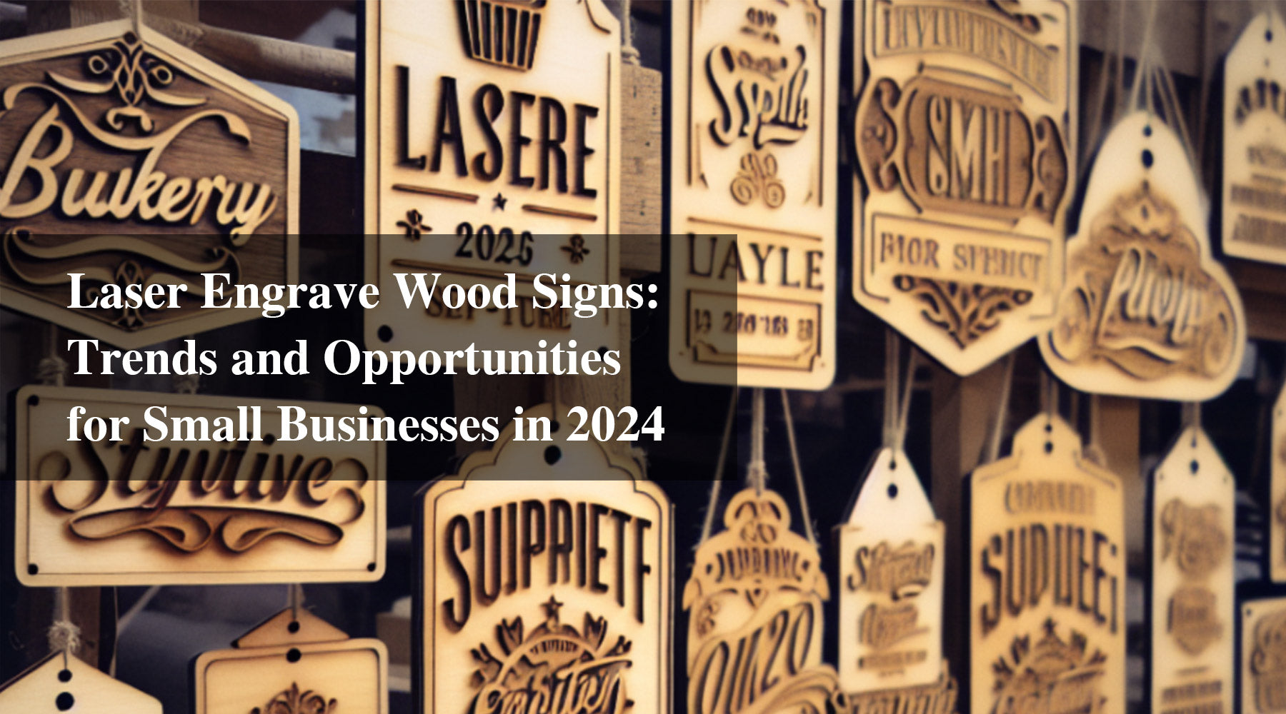 Laser Engrave Wood Signs: Trends and Opportunities for Small Businesses in 2024
