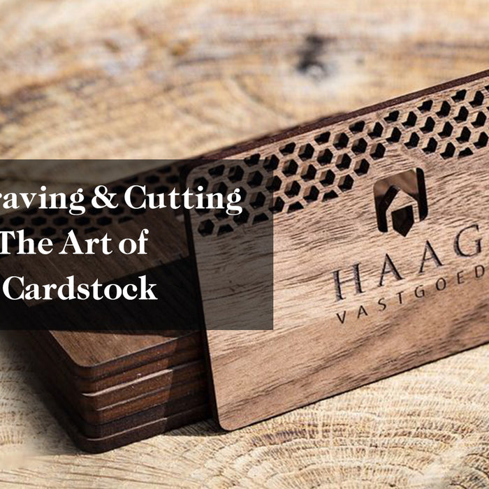 Laser Engraving & Cutting Materials: The Art of Engraving Cardstock