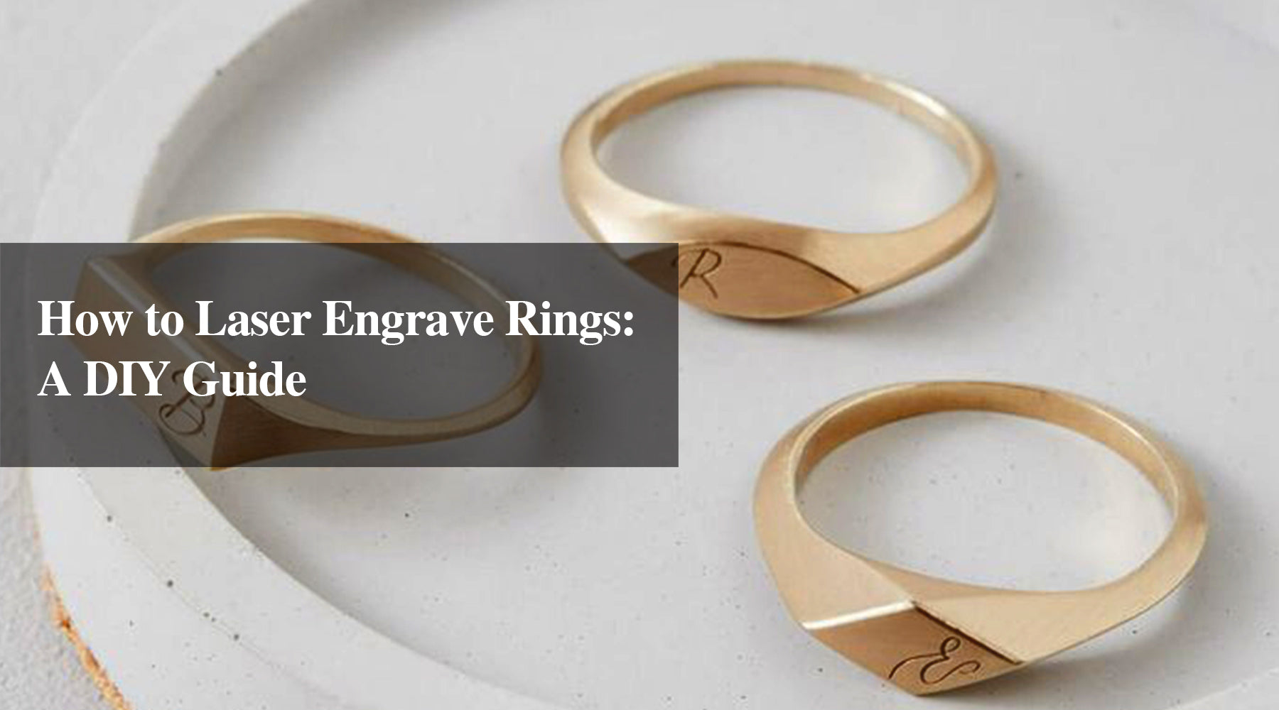 How to Laser Engrave Rings: A DIY Guide – Monportlaser