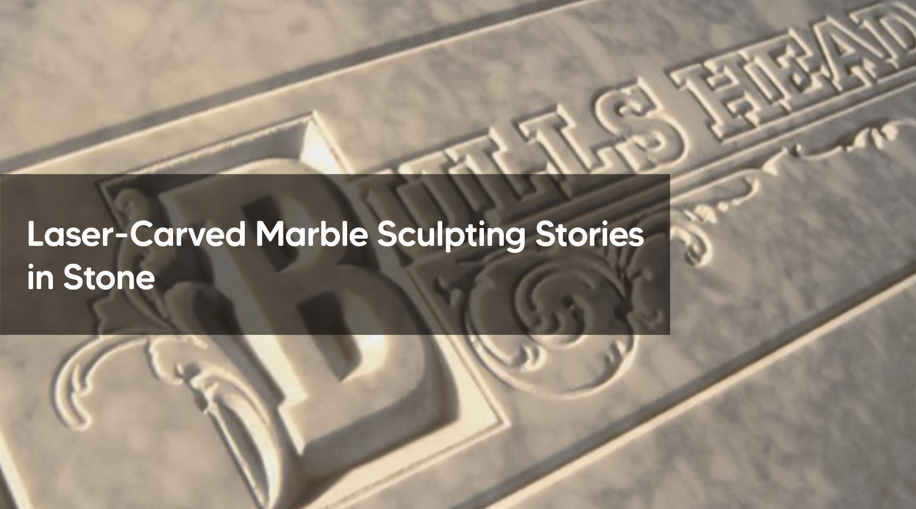 Laser-Carved Marble: Sculpting Stories in Stone