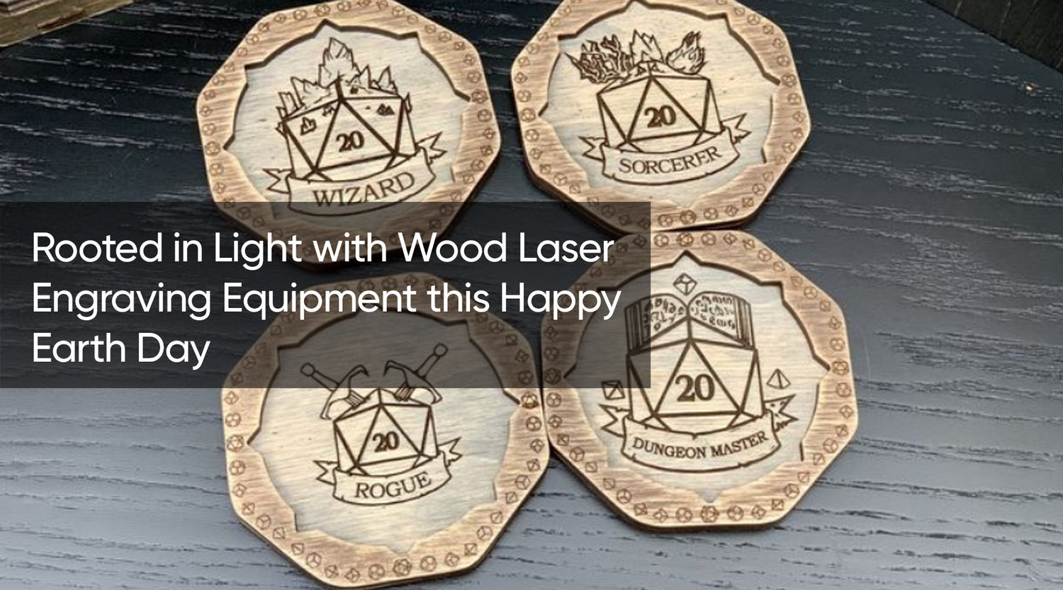 Rooted in Light with Wood Laser Engraving Equipment this Happy Earth Day