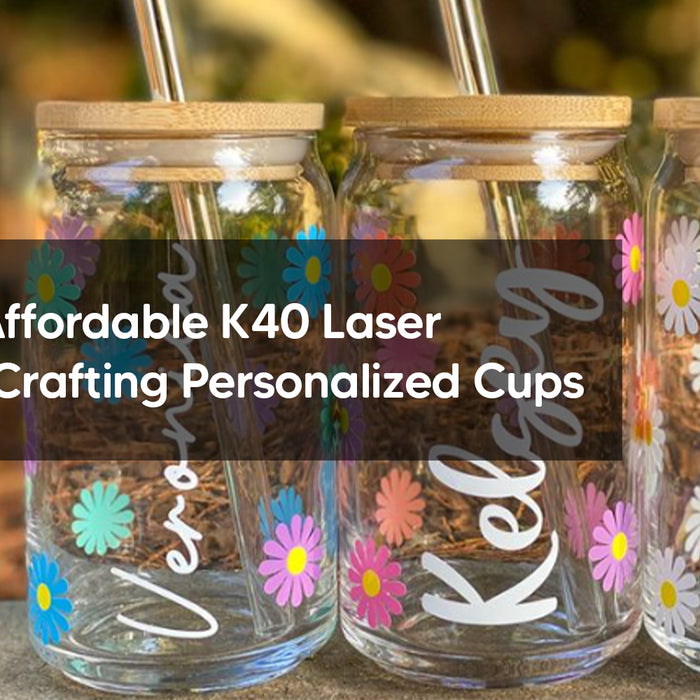 Exploring Affordable K40 Laser Engraving Crafting Personalized Cups