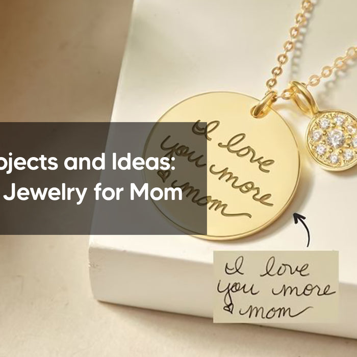 Creative Projects and Ideas: Engravable Jewelry for Mom