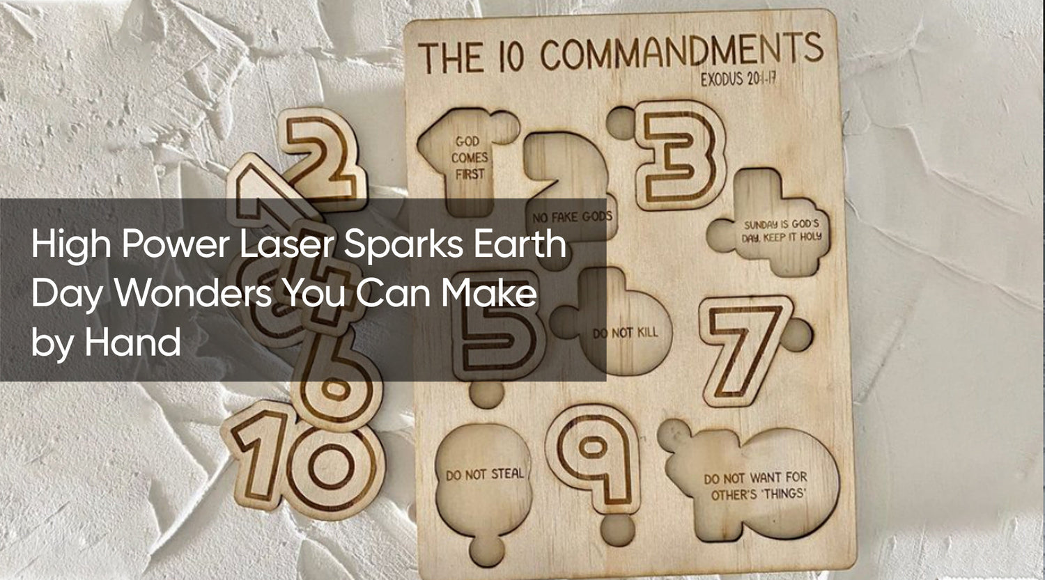 High Power Laser Sparks Earth Day Wonders You Can Make by Hand