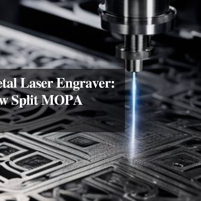 The Best Metal Laser Engraver: Monport 60w Split MOPA Fiber Laser