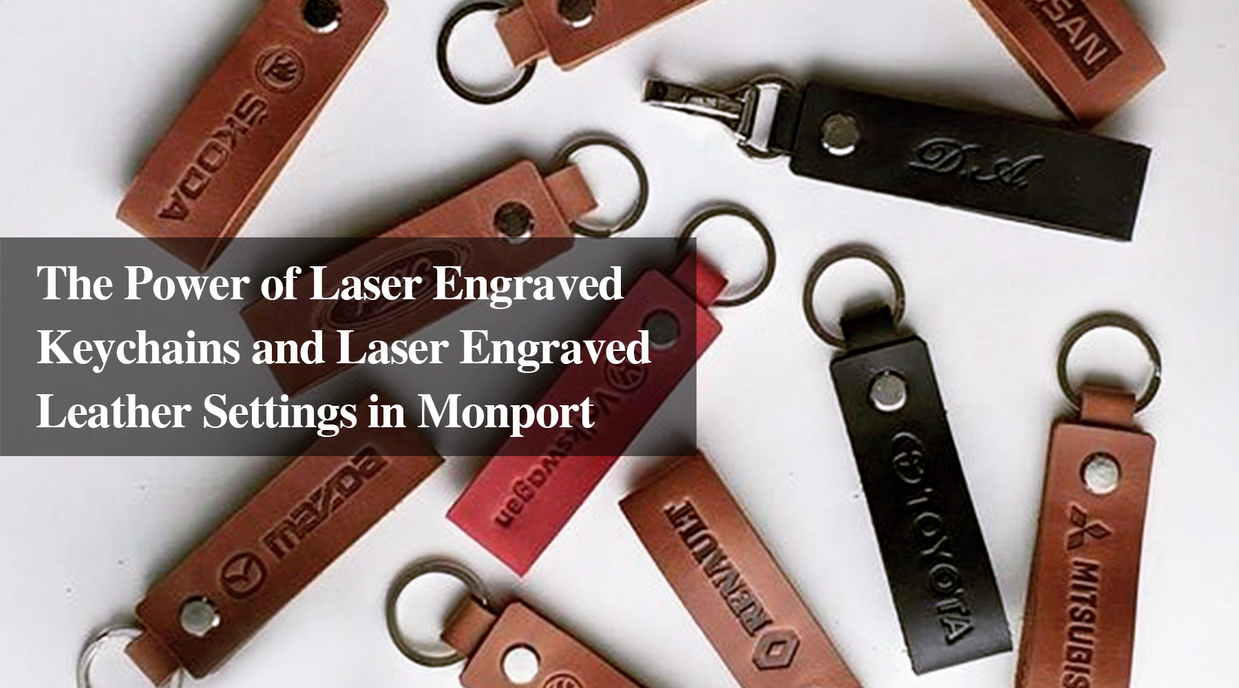 The Power of Laser Engraved Keychains and Laser Engraved Leather Settings in Monport