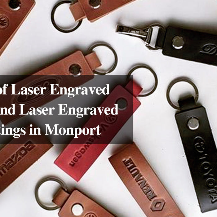 The Power of Laser Engraved Keychains and Laser Engraved Leather Settings in Monport