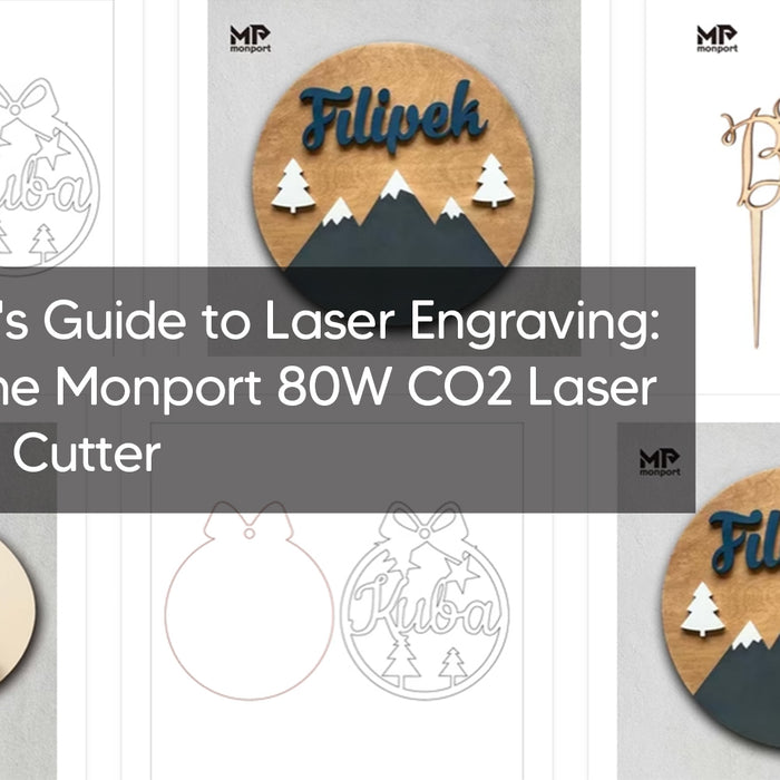 A Beginner's Guide to Laser Engraving: Unveiling the Monport 80W CO2 Laser Engraver & Cutter