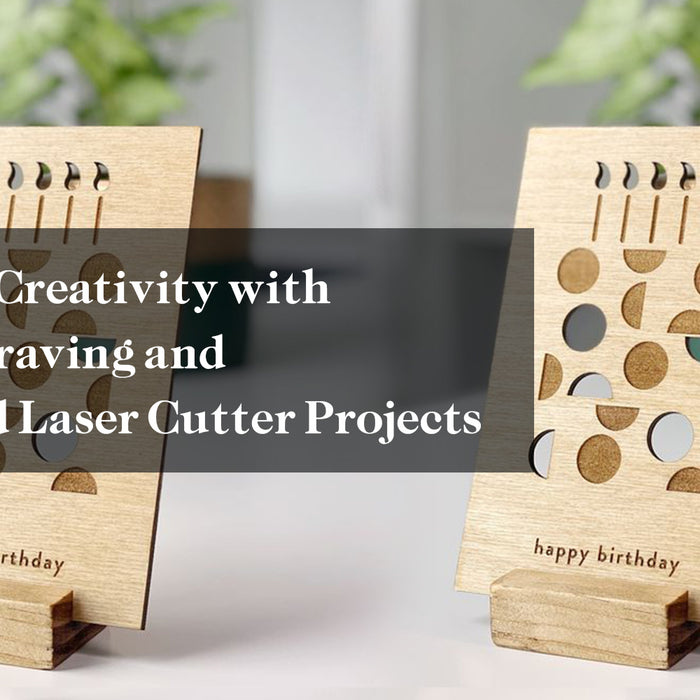 Releasing Creativity with Paper Engraving and Cardboard Laser Cutter Projects