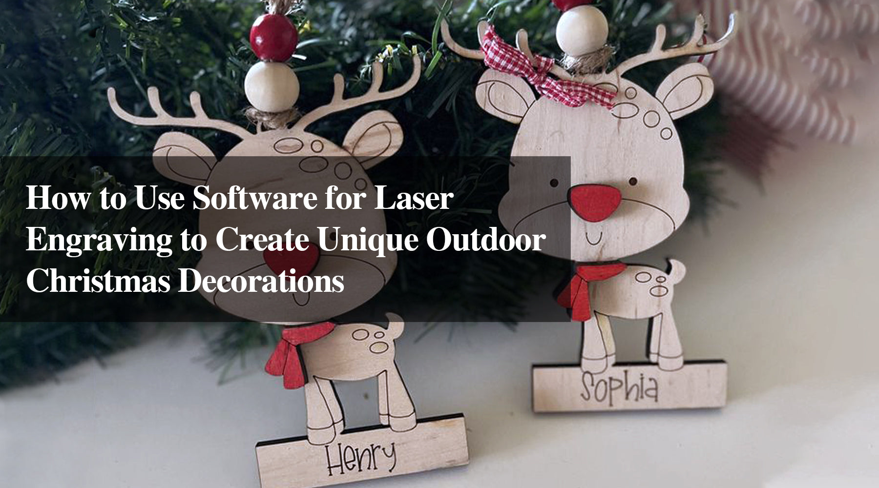 How to Use Software for Laser Engraving to Create Unique Outdoor Christmas Decorations