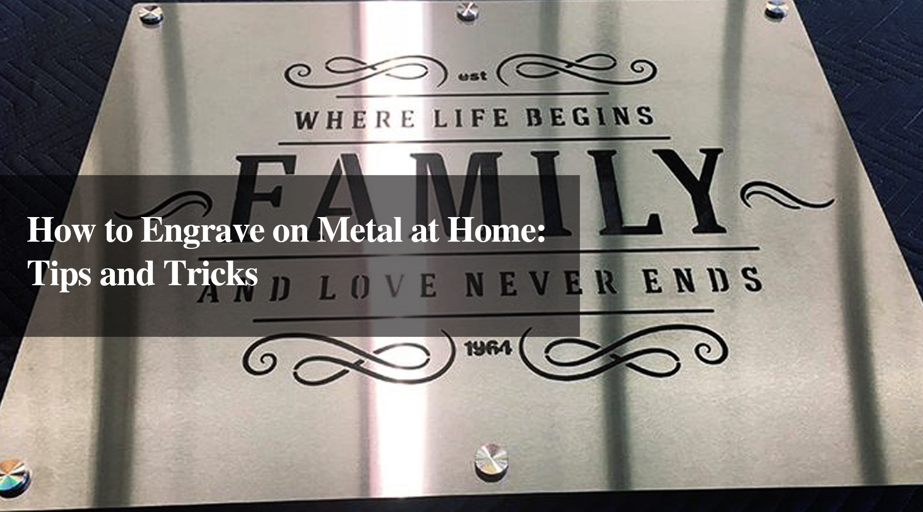 How to Engrave on Metal at Home: Tips and Tricks