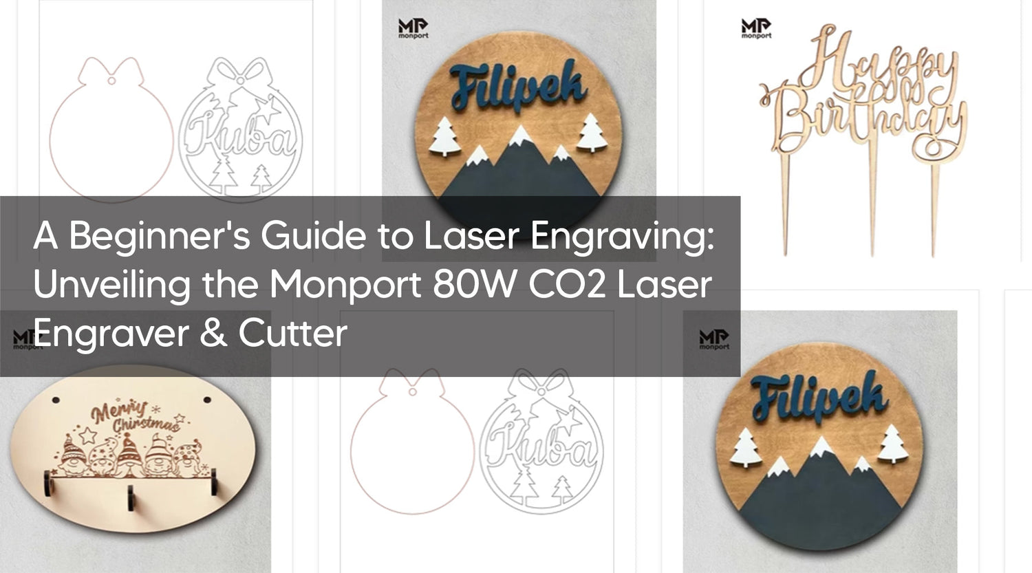 A Beginner's Guide to Laser Engraving: Unveiling the Monport 80W CO2 Laser Engraver & Cutter