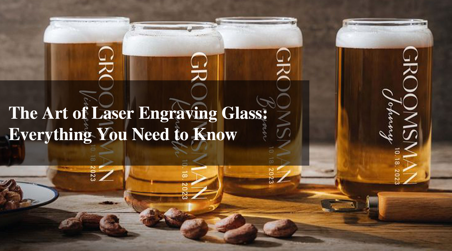 The Art of Laser Engraving Glass: Everything You Need to Know