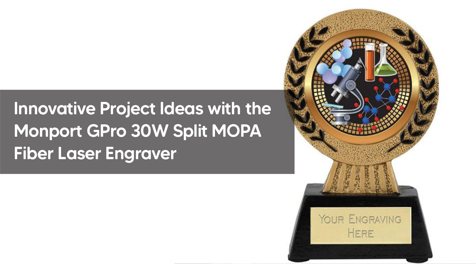 Innovative Project Ideas with the Monport GPro 30W Split MOPA Fiber Laser Engraver