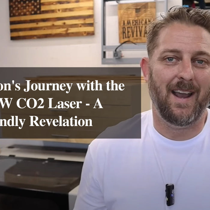 Brett Johnson's Journey with the Monport 80W CO2 Laser