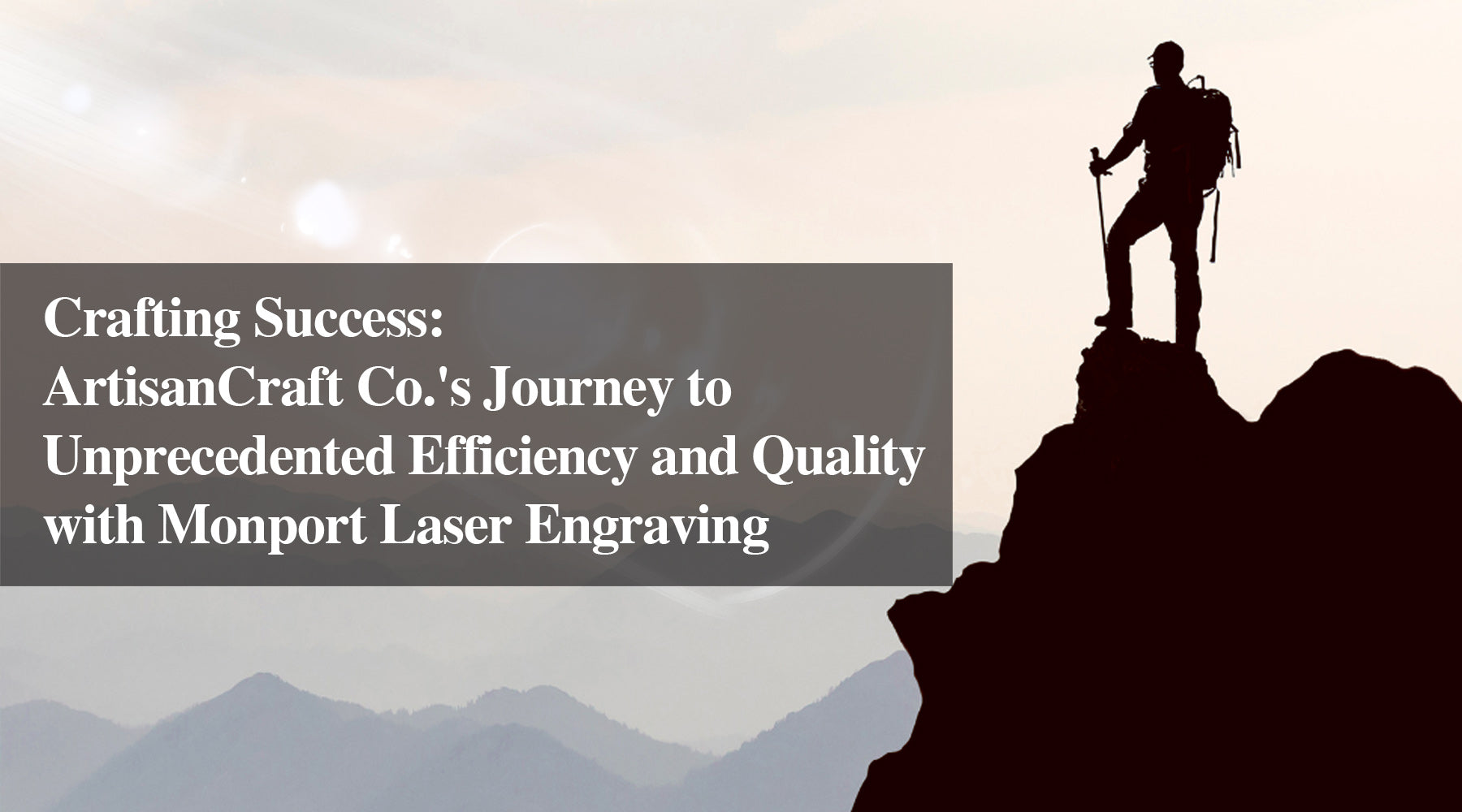 Elevating Branding  Excellence:Retail's Commerce Inc. Success Story with Monport Laser Engraving