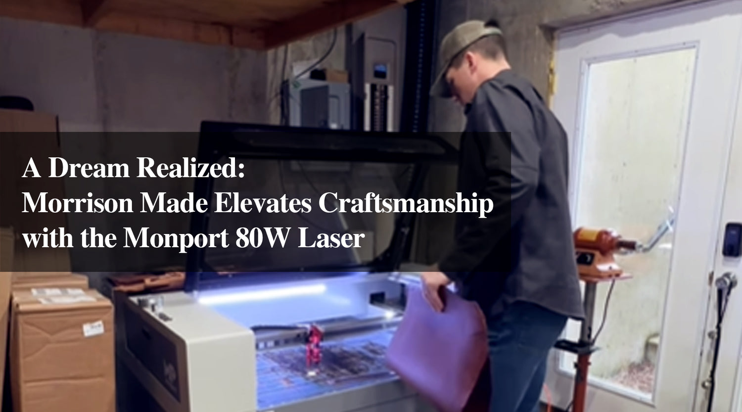 Morrison Made Elevates Craftsmanship with Laser Engraving
