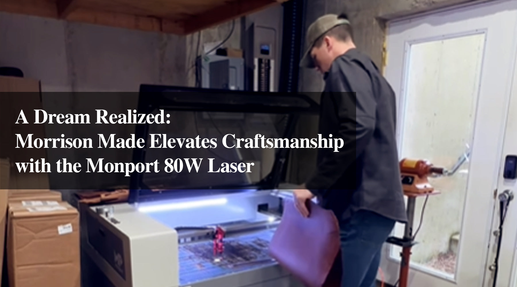 Morrison Made Elevates Craftsmanship with Laser Engraving
