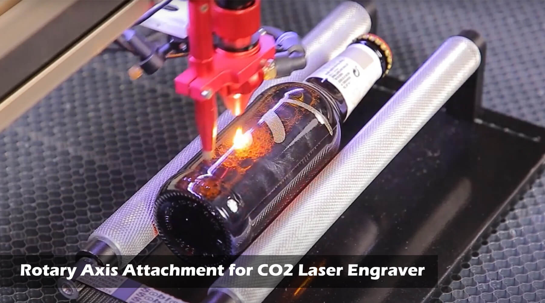 Rotary Axis Attachment for CO2 Laser Engraver