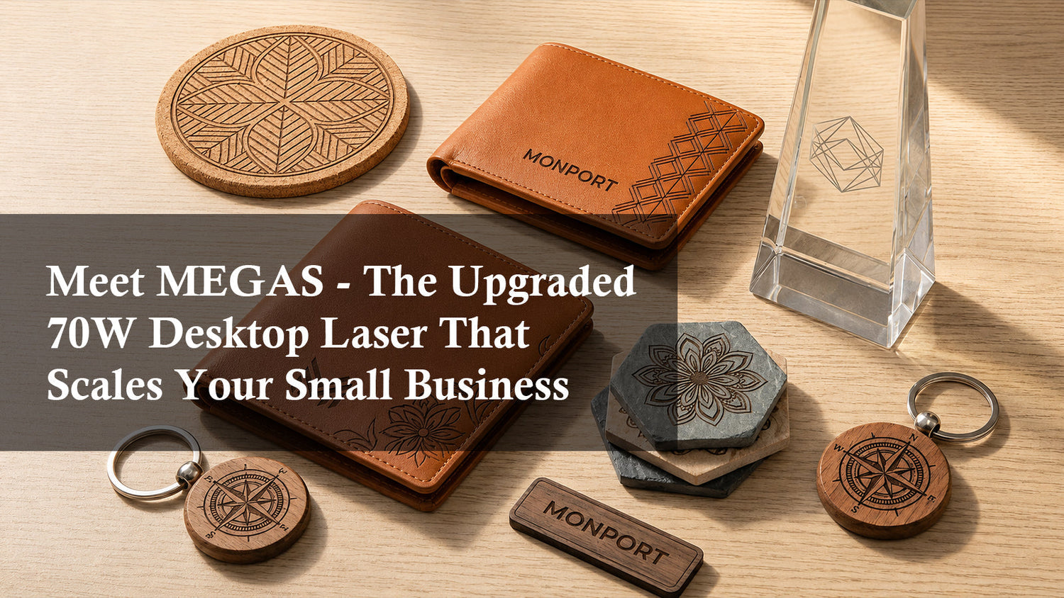 How Monport MEGAS Transforms Small Business Production with High-Speed Batch Engraving