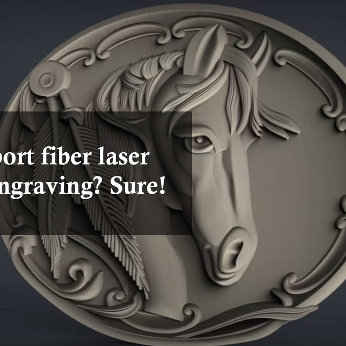 Can Monport fiber laser do 2.5D Engraving? Sure!