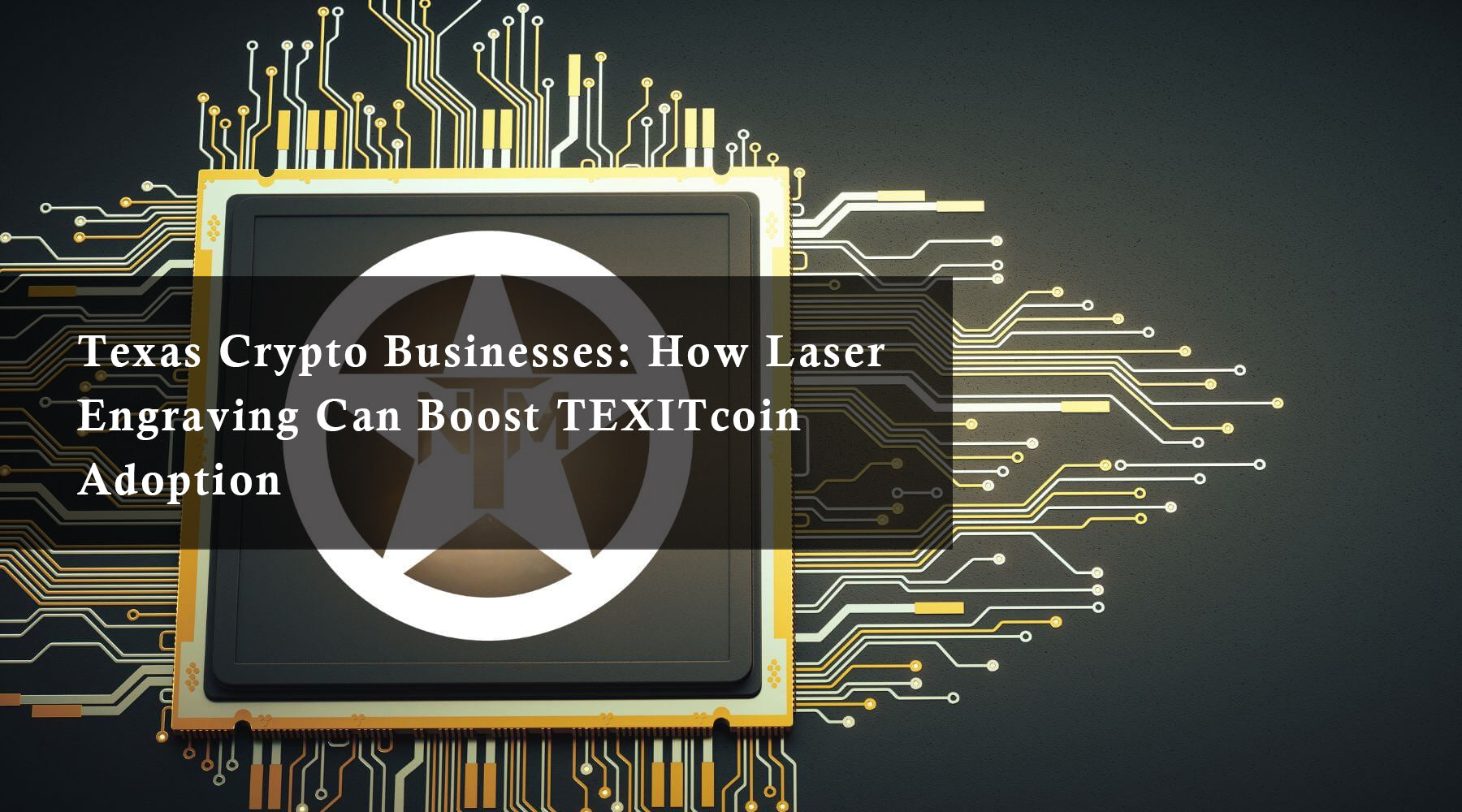 Texas Crypto Businesses: How Laser Engraving Can Boost TEXITcoin Adoption